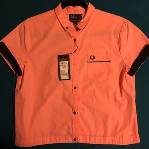 Fred Perry Amy Winehouse collection bowling shirt